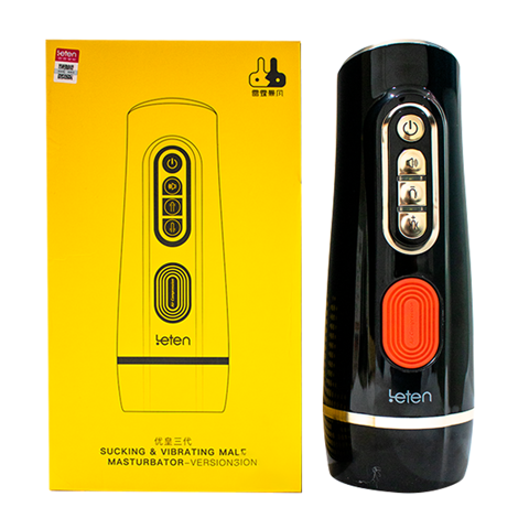 Âm đạo giả tự động cao cấp sạc điện - Leten Sucking & Vibrating Male