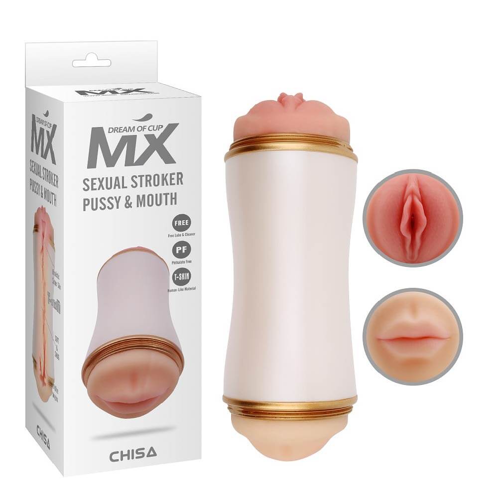 Âm đạo giả và miệng Chisa MX Stroker