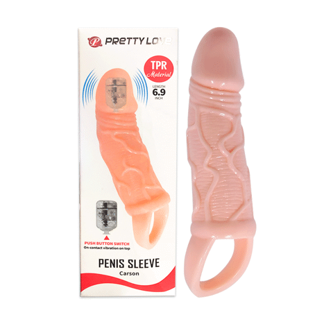 Bao cao su đôn dên tăng kích thước Pretty Love - Dây đeo và rung