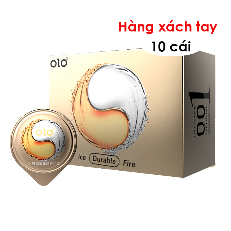 Bao cao su OLO 0.01 Lửa Băng - Siêu mỏng kéo dài thời gian -