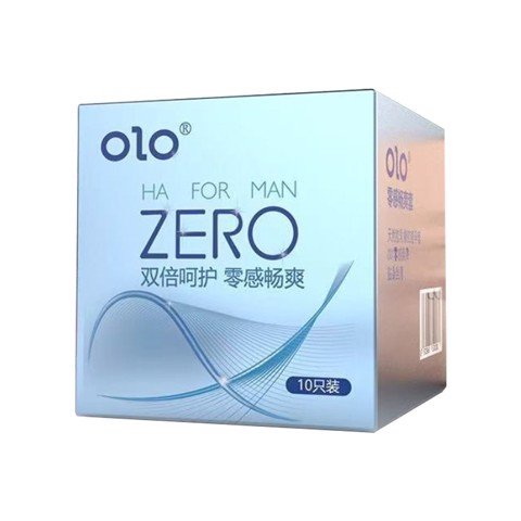 Bao cao su OLO 0.01 Zero Ha For Man - Siêu mỏng nhiều gel bôi