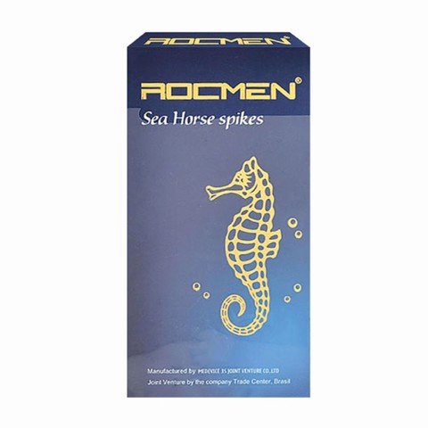 Bao cao su Rocmen Sea Horse Spikes - Kéo dài thời gian - Hộp 10