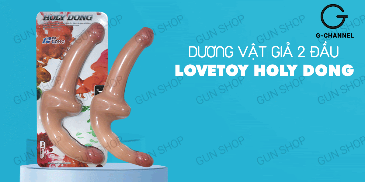 Phân phối Dương vật giả 2 đầu siêu mềm dẻo uốn cong đa chiều - Lovetoy Holy  mới nhất