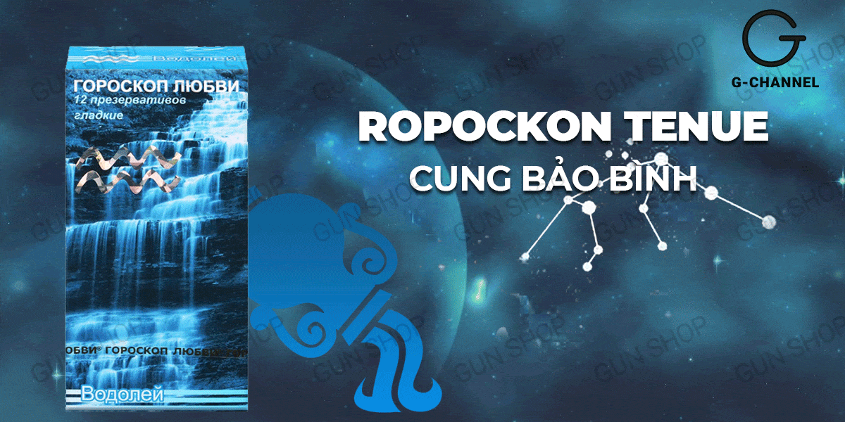 Ropockon Bao Cao Su Cực Mỏng 0.03mm Hương Dâu Hộp 12