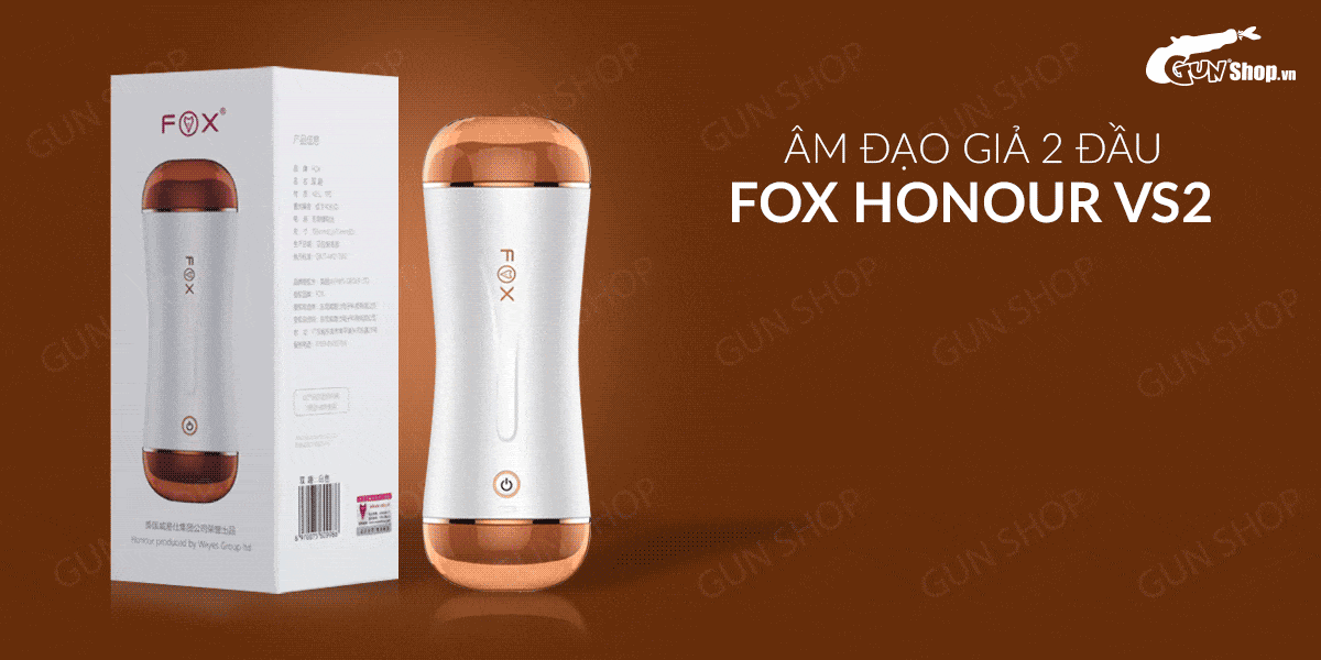 So sánh Âm đạo giả 2 đầu rung và rên dùng sạc - Fox Honour VS2  giá tốt