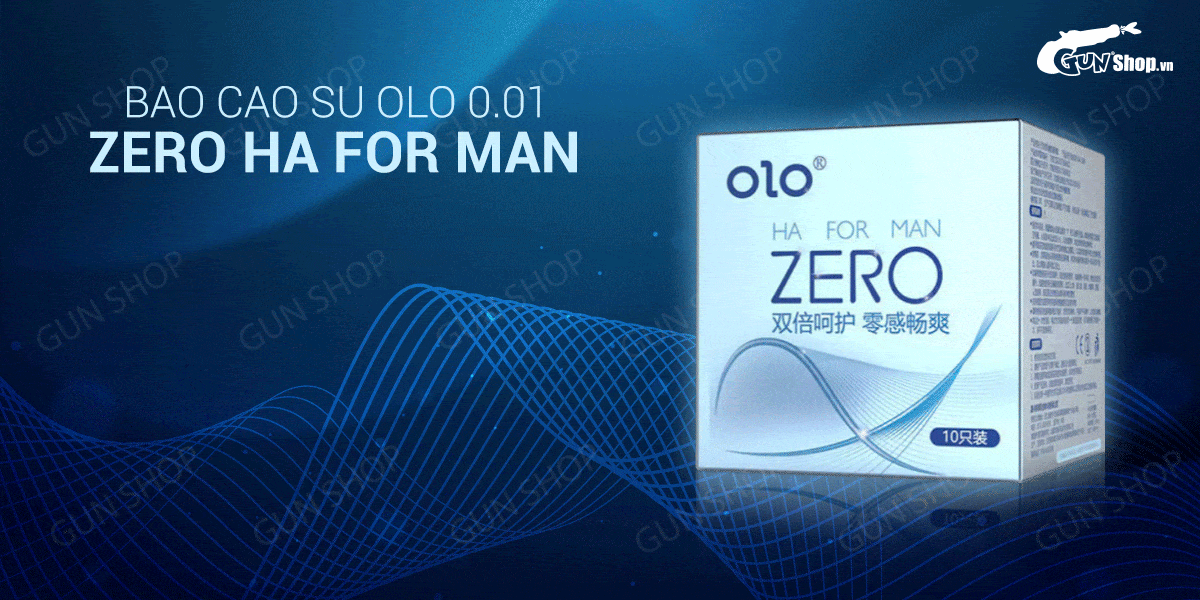 Cung cấp Bao cao su OLO 0.01 Zero Ha For Man - Siêu mỏng nhiều gel bôi  có tốt không?