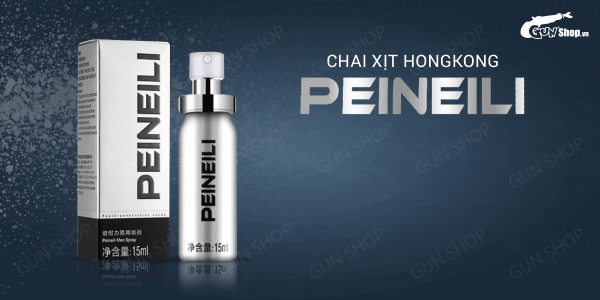 Peineili HongKong 15ml Xịt kéo dài thời gian bền lâu chất lượng