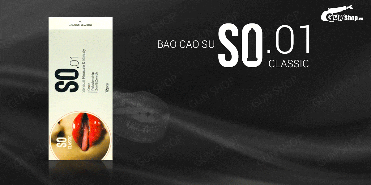 Cung cấp Bao cao su SO Classic - Mỏng nhiều gel bôi trơn - Hộp 12 cái  tốt nhất