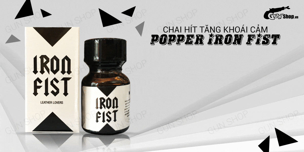 Bán Popper Iron Fist 10ml chính hãng Mỹ USA PWD có tốt không?