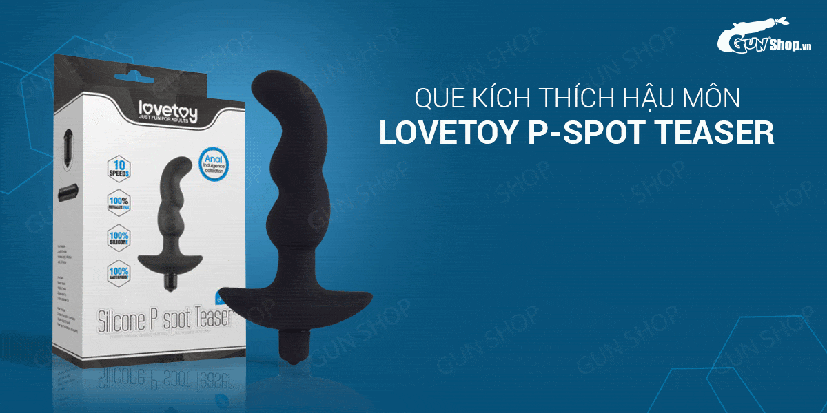 Que rung hậu môn 10 chế độ pin siêu mạnh Lovetoy kích thích phê
