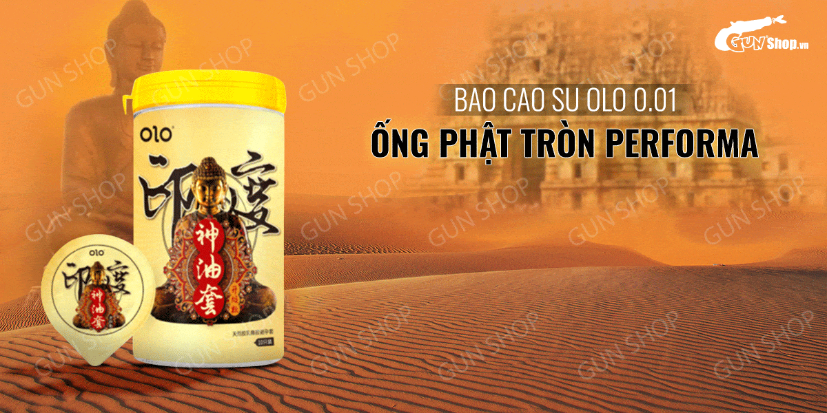 Bao cao su OLO 0.01 Performa gân gai siêu mỏng an toàn kéo dài cảm xúc