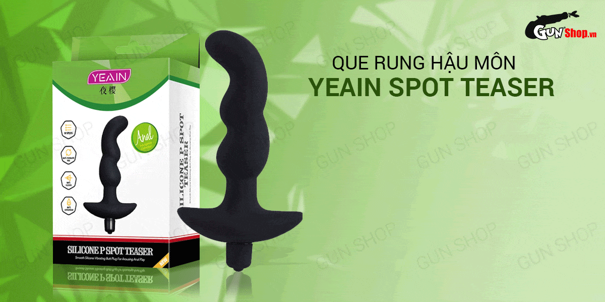 Bỏ sỉ Que rung kích thích hậu môn 10 chế độ rung dùng pin - Yeain Spot  giá tốt