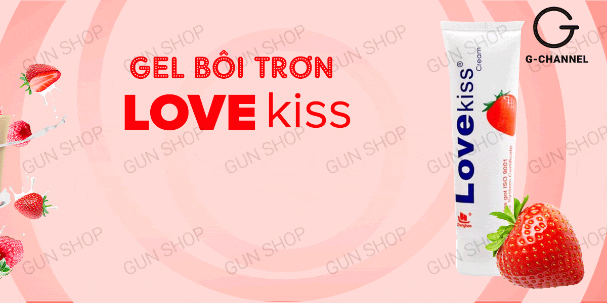 Thông tin Gel Love Kiss bôi trơn hương dâu 100ml mới nhất