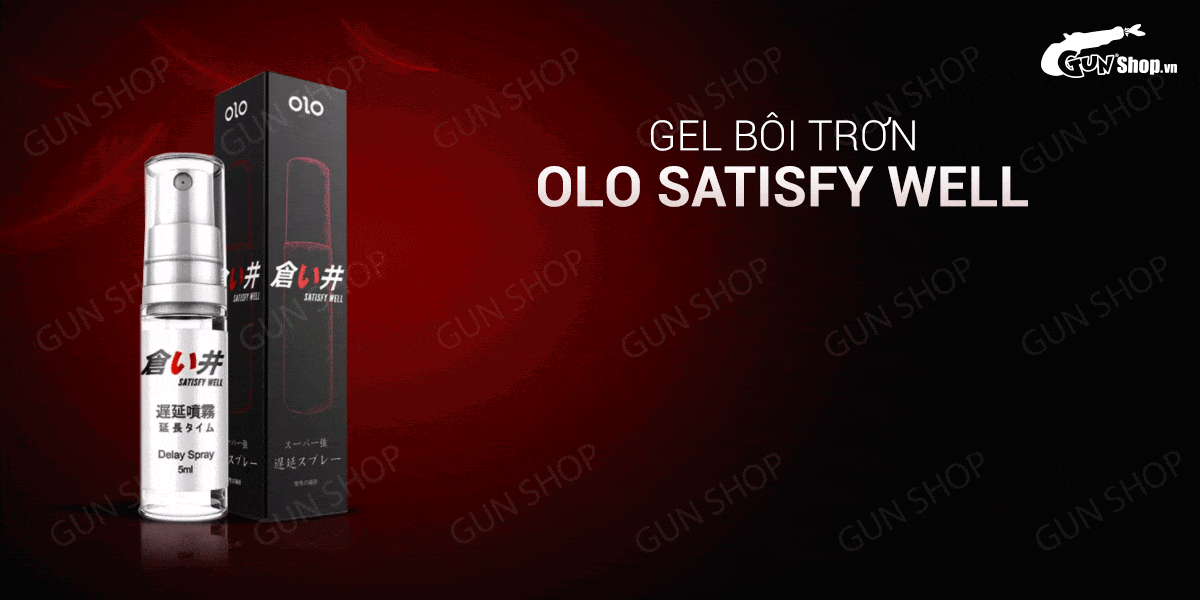 Thông tin Gel bôi trơn kéo dài thời gian quan hệ - OLO Satisfy Well - Chai  mới nhất