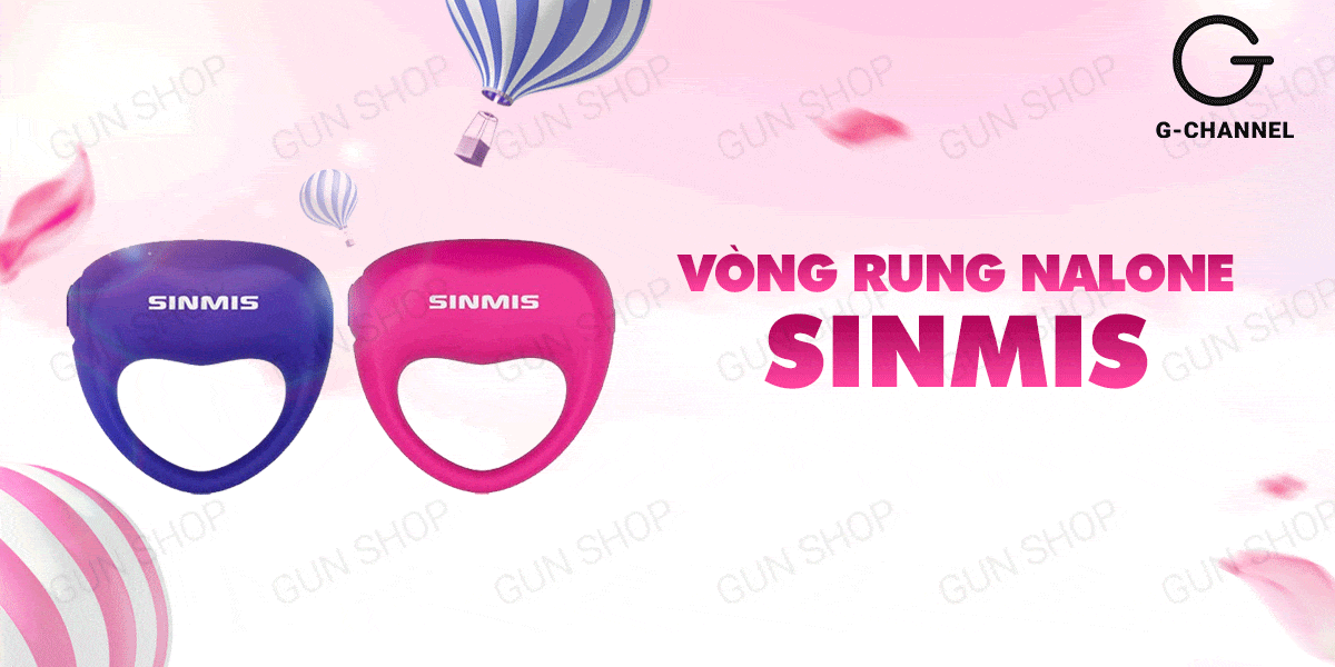 Vòng rung Nalone Sinmis sang trọng tăng khoái cảm tuyệt đỉnh