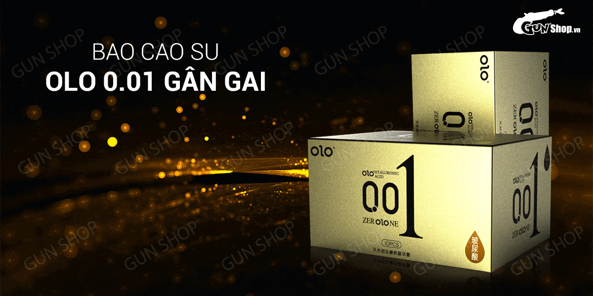 Đánh giá Bao cao su OLO 0.01 gân gai - Siêu mỏng kéo dài thời gian -  giá tốt