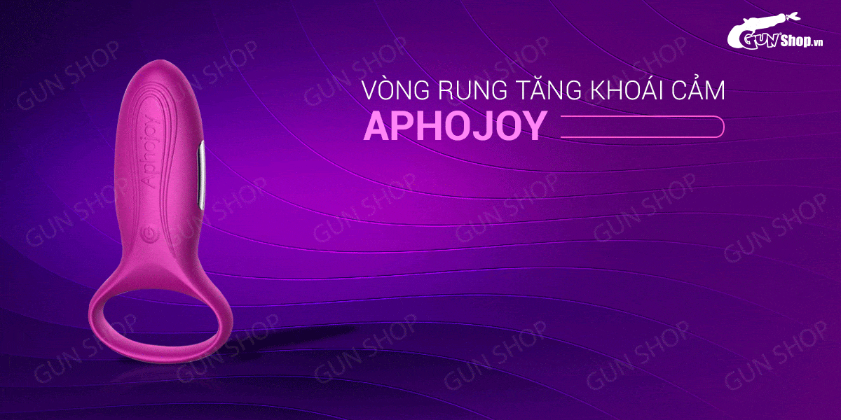 Vòng rung 7 chế độ Aphojoy sạc siêu bền tăng cực khoái