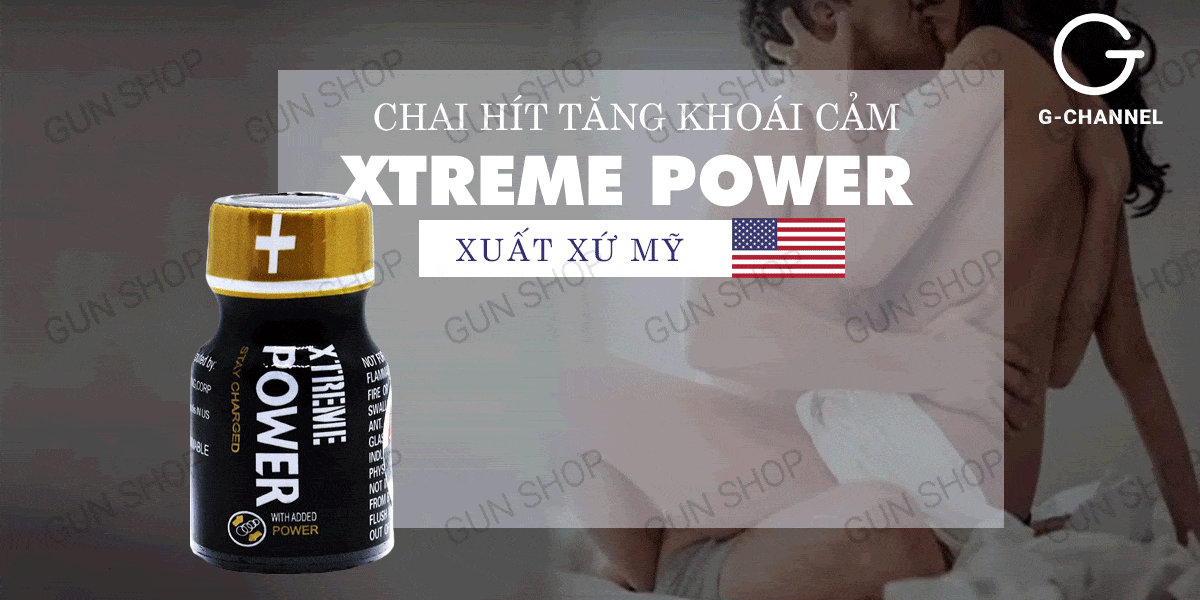 Popper Xtreme Power 10ml Mỹ chính hãng tăng khoái cảm cực đỉnh