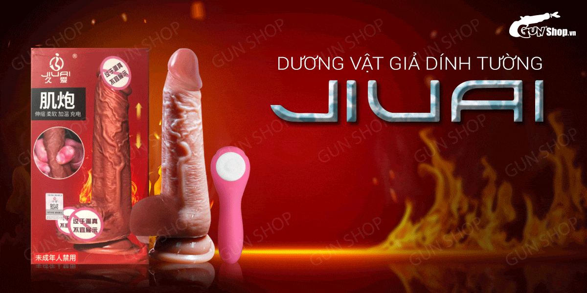 Máy rung dán tường siêu mềm Jiuai kích thích cực đỉnh