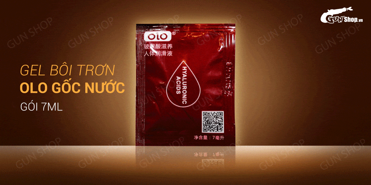 Nhập sỉ Gel bôi trơn gốc nước không mùi - OLO - Gói 7ml  mới nhất
