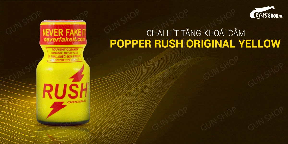 Popper Rush Vàng 10ml USA Chính Hãng Giá Tốt Mua Ngay