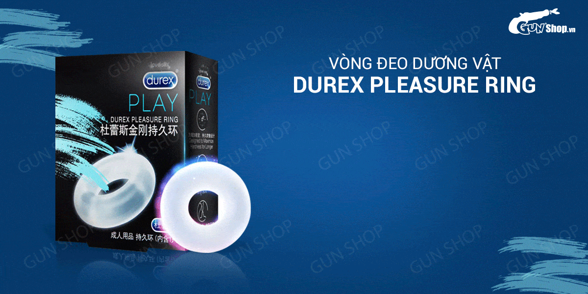 Vòng Durex tăng khoái cảm kéo dài quan hệ - Mua ngay