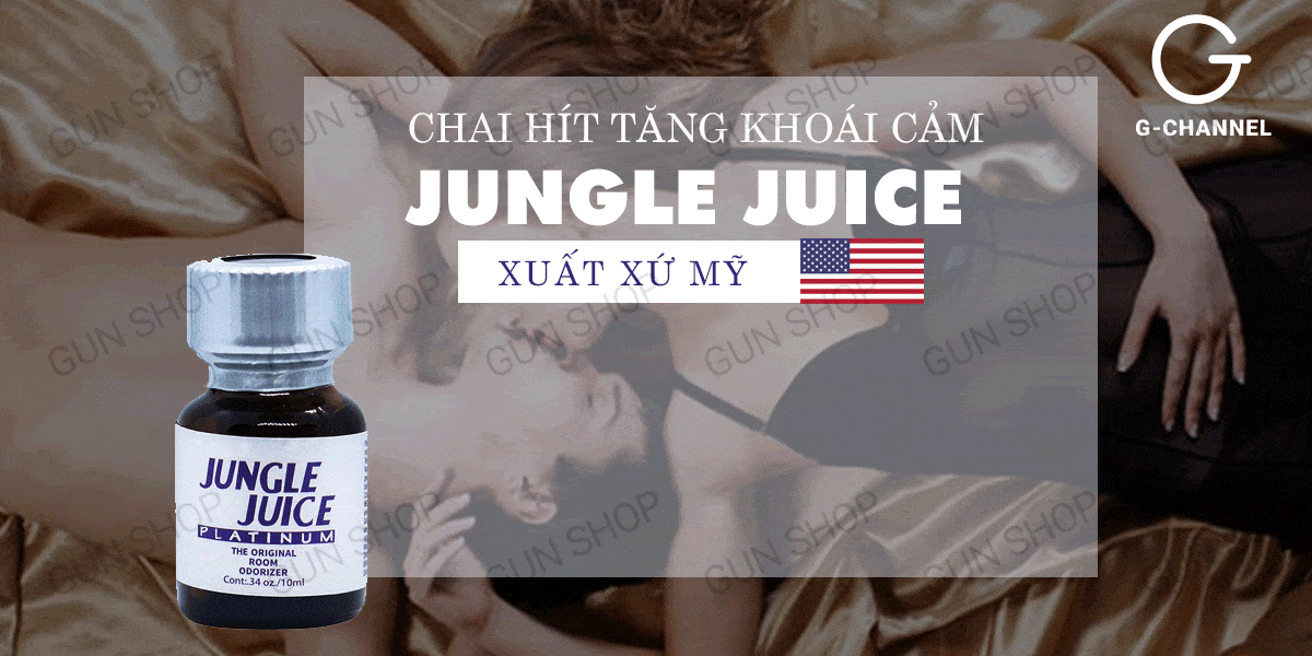 Popper Jungle Juice Platinum 10ml chai giá tốt uy tín khuyến mãi