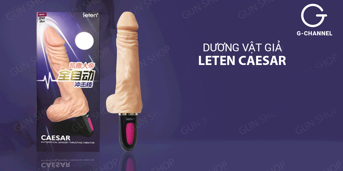 Nhập sỉ Dương vật giả tự động rung thụt sưởi ấm - Leten Caesar  tốt nhất