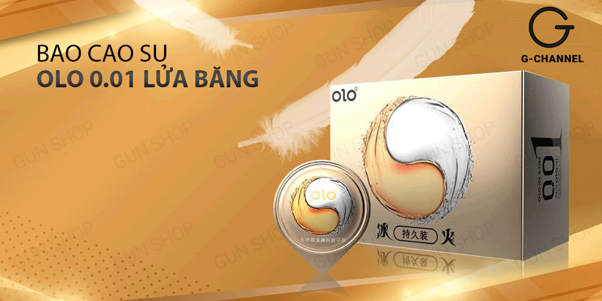Thông tin Bao cao su OLO 0.01 Lửa Băng - Siêu mỏng kéo dài thời gian -  tốt nhất