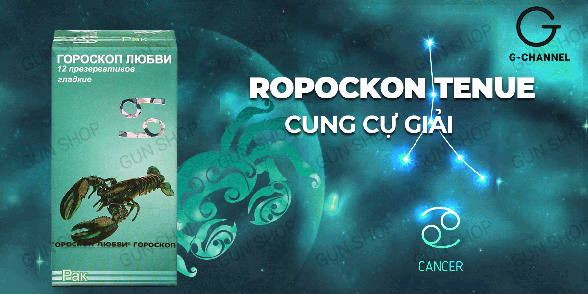 Bao cao su Ropockon mỏng 0.03mm vị dâu Hộp 12 siêu mềm mại kích thích