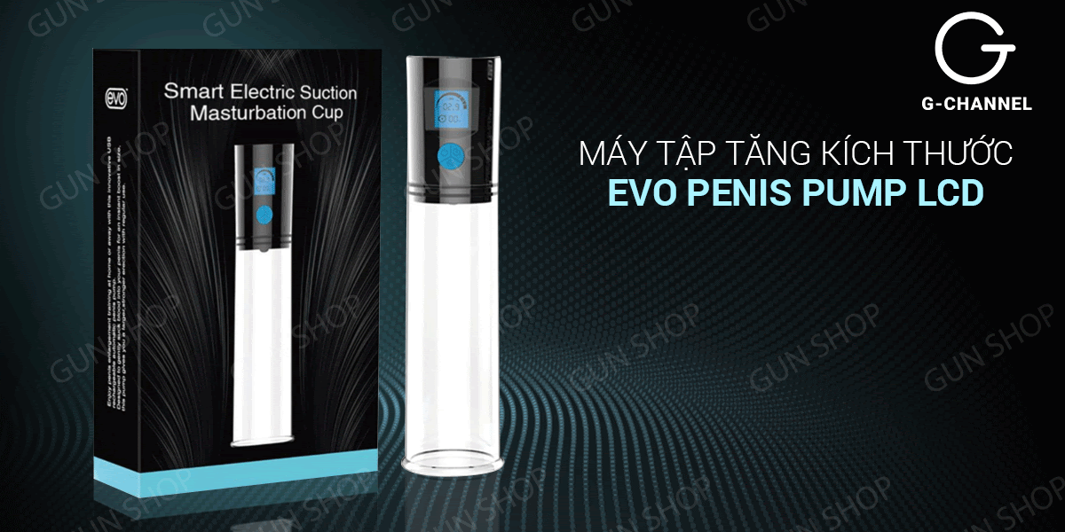 Review Máy tập tăng kích thước dương vật tự động màn hình LCD - Evo Penis  mới nhất