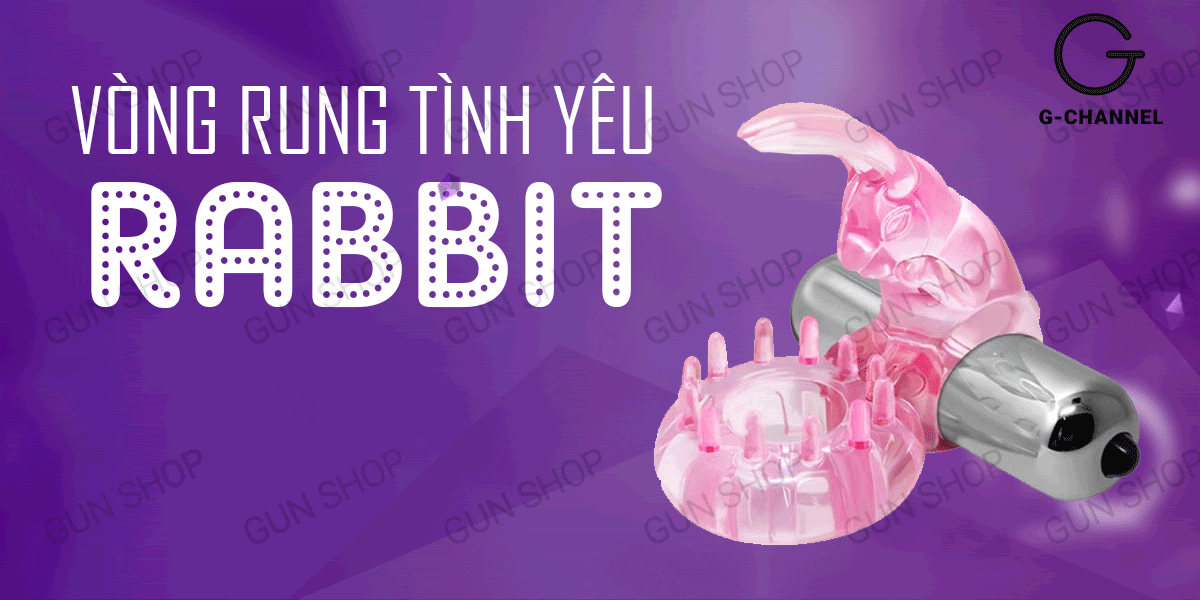Vòng Rung Tình Yêu Rabbit Kích Thích Khoái Cảm Mạnh Mẽ
