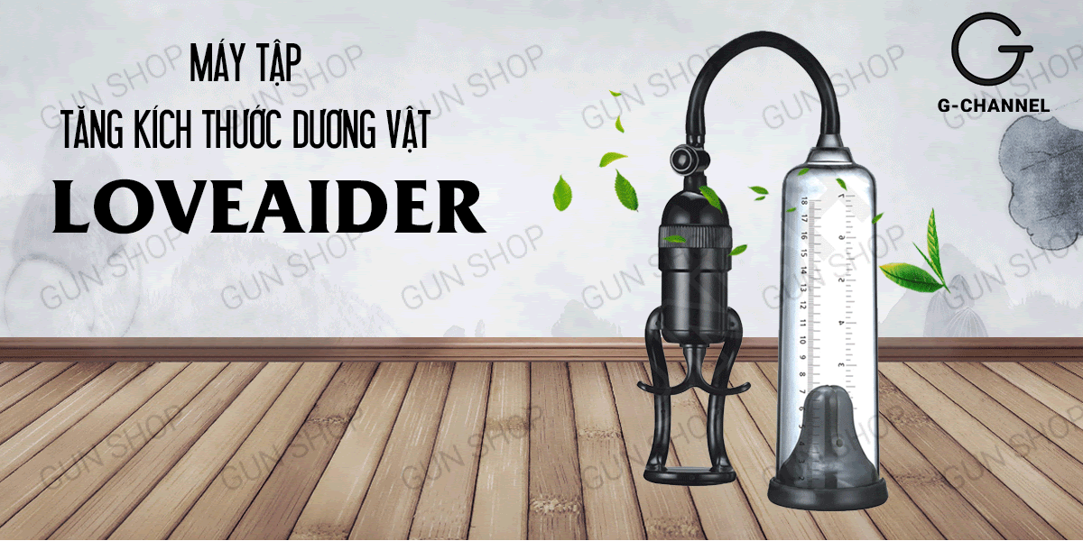 Bảng giá Máy tập tăng kích thước dương vật áp suất kéo - Loveaider Rapid Erection  giá tốt