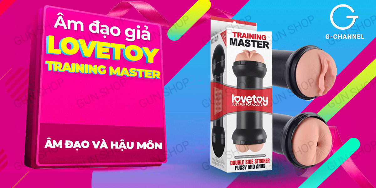 Âm Đạo Giả Hậu Môn Lovetoy Training Master Kích Thích