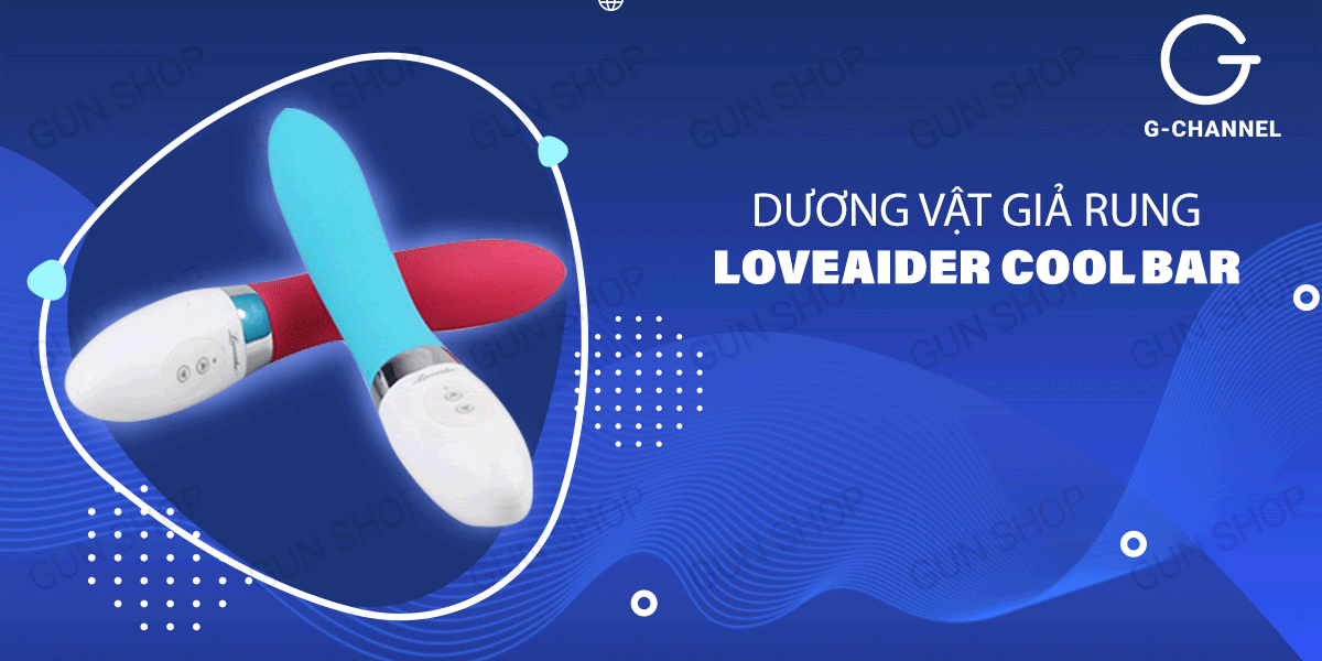 Dương vật giả rung đa chế độ Loveaider Cool Bar cao cấp