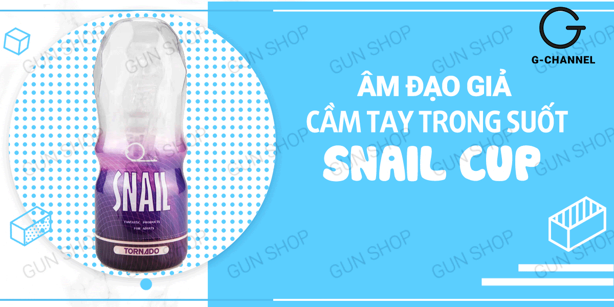 Bỏ sỉ Âm đạo giả trong suốt - Snail Cup cốc thủ dâm cao cấp  cao cấp