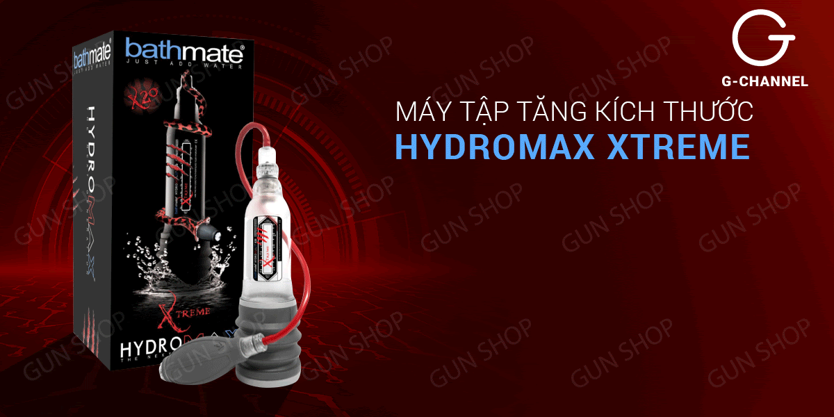 Máy Tập Dương Vật Hydromax Bơm Tay Tăng Kích Thước Vượt Trội