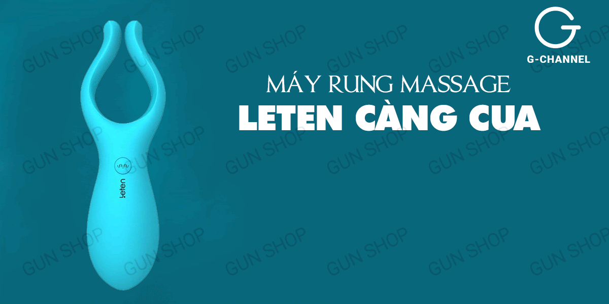 Bỏ sỉ Máy rung massage hình càng cua đa chế độ rung sạc điện - Leten  giá tốt