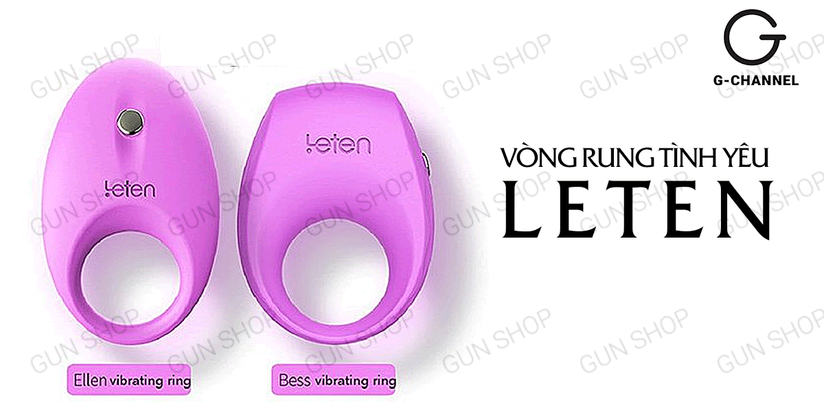Vòng rung Leten Elle cao cấp pin sạc kích thích cực mạnh