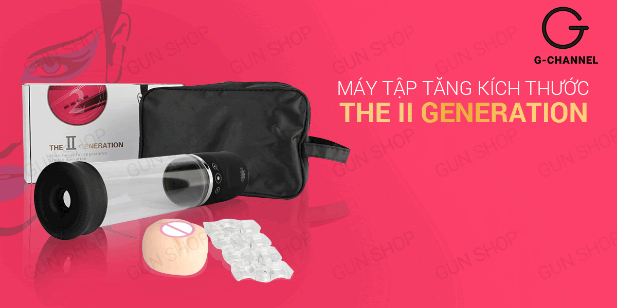Nơi bán Máy tập tăng kích thước dương vật hút chân không tự động - The II  chính hãng