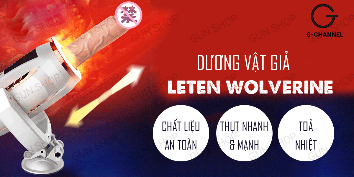 Dương Vật Giả Gắn Tường 360 Độ Rung Thụt Mạnh Tỏa Nhiệt Leten
