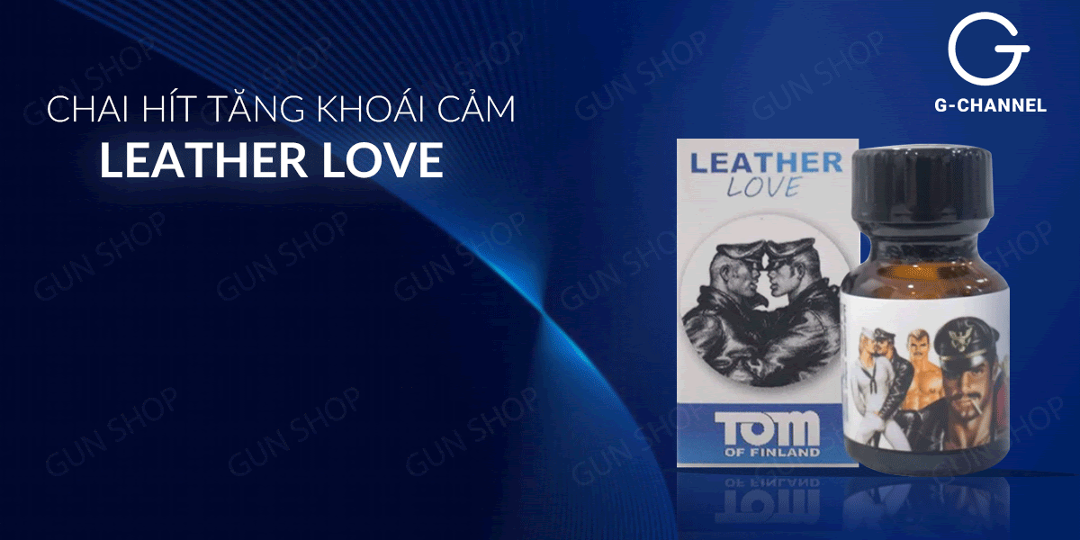 Thông tin Popper Tom Of Finland Leather Love - Chai 10ml hàng xách tay
