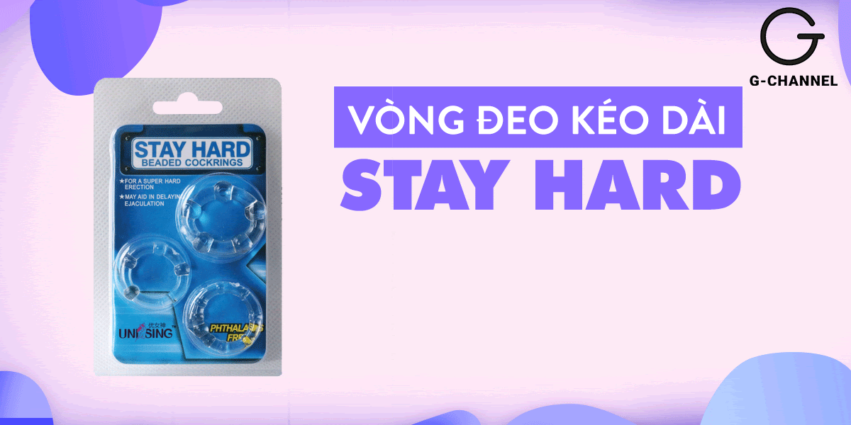 Vòng Đeo Kéo Dài Thời Gian Stayhard Tiện Lợi Chất Lượng Cao