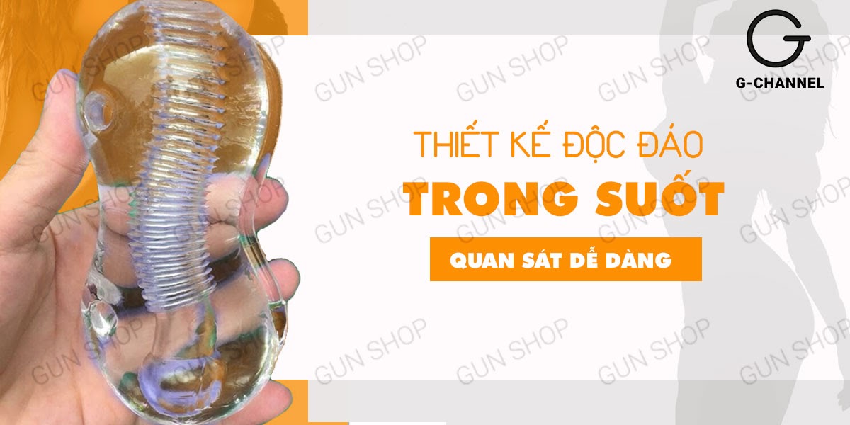 Âm đạo giả trong suốt Josens kích thích cực mạnh, siêu thực