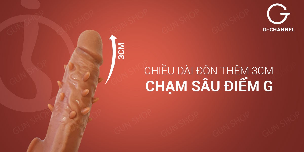Bao cao su gai nổi Jiuai tăng kích thước – An toàn, nhạy cảm
