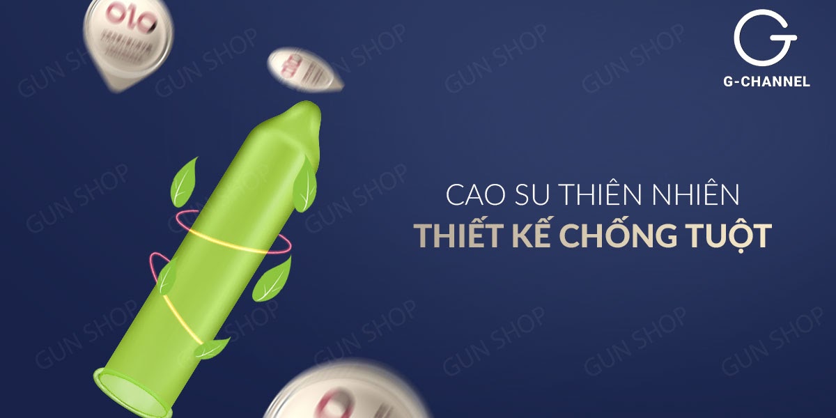 Bao cao su OLO 0.01 Xanh siêu mỏng mát lạnh kéo dài quan hệ an toàn