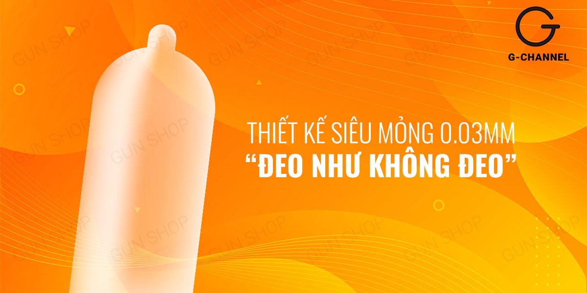 Bao cao su Sagami Xtreme Siêu mỏng 0.03mm ôm sát hộp 10 chính hãng