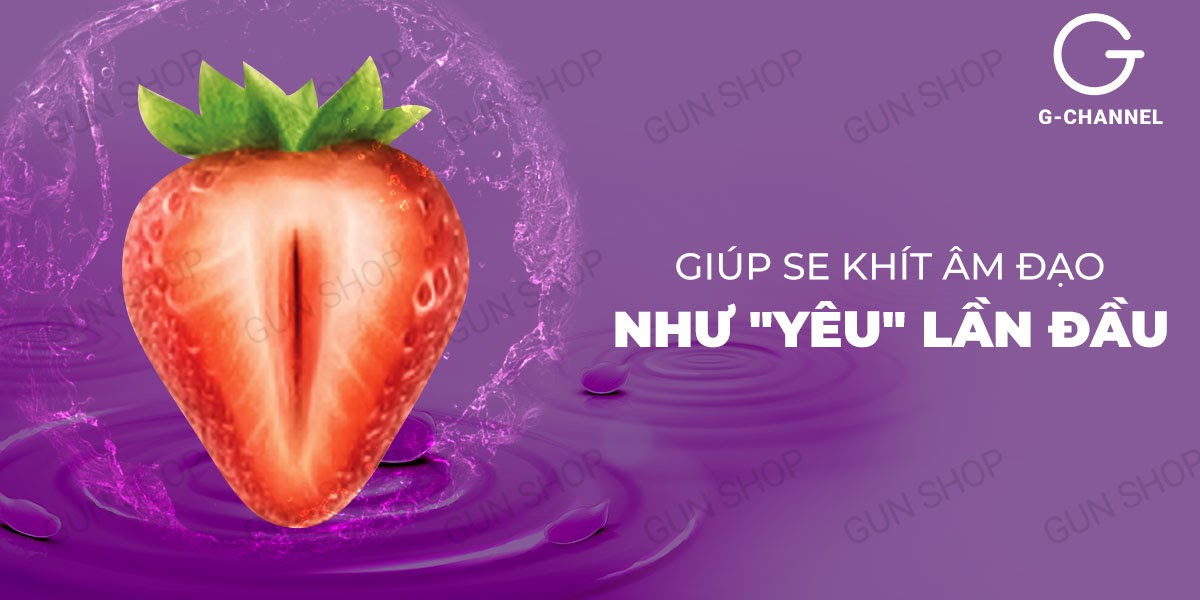 Bỏ sỉ Gel bôi trơn se khít âm đạo và tăng khoái cảm nữ - Embrace -  chính hãng