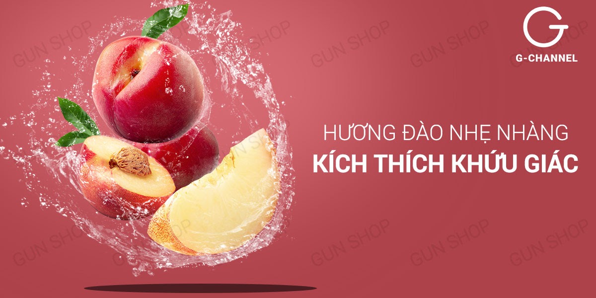Địa chỉ bán Gel bôi trơn hương đào - Silk Touch - Chai 100ml  hàng xách tay