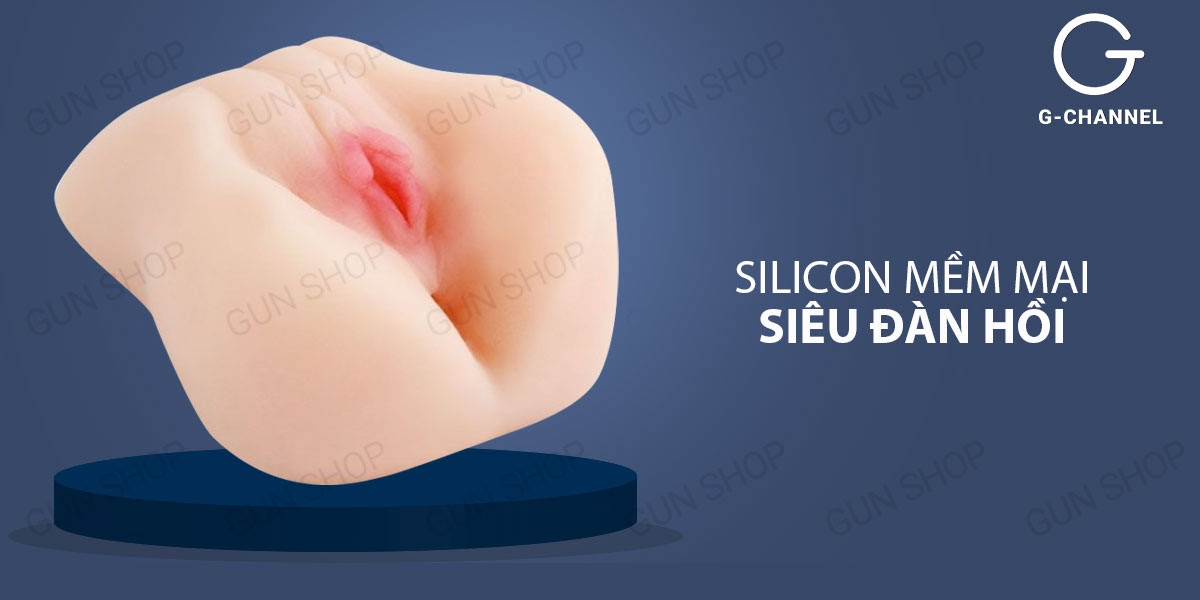 Âm đạo silicon mềm mại nguyên khối cao cấp mông trần Jiuai